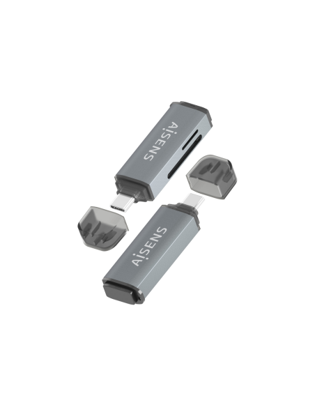 AISENS ASCR-2C10-GR lector de tarjeta USB 3.2 Gen 1 (3.1 Gen 1) Type-C