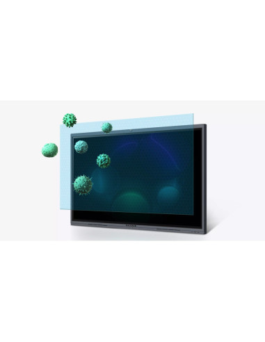 MAXHUB C7530 pantalla de señalización Panel plano interactivo 190,5 cm (75") LED 350 cd / m² 4K Ultra HD Negro Pantalla táctil P