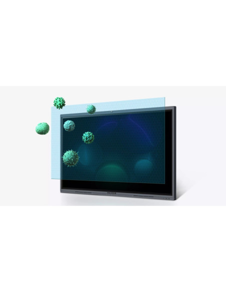 MAXHUB C7530 pantalla de señalización Panel plano interactivo 190,5 cm (75") LED 350 cd / m² 4K Ultra HD Negro Pantalla táctil P