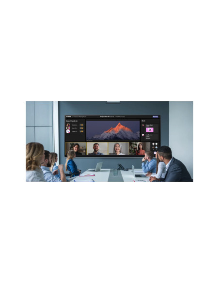 MAXHUB UW105NA pantalla de señalización Pantalla plana para señalización digital 2,67 m (105") LCD Wifi 5K Ultra HD Negro