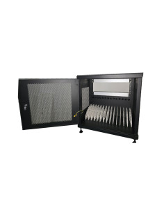 Ewent EW1714 carrito y armario de dispositivo portátil Armario de gestión y carga para dispositivos portátiles Negro 2