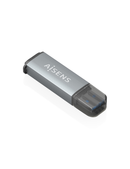 AISENS ASCR-2A09-GR lector de tarjeta USB 3.2 Gen 1 (3.1 Gen 1) Type-A