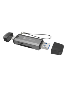 NATEC NCZ-2262 lector de tarjeta USB 3.1 Interno Negro, Gris Oscuro