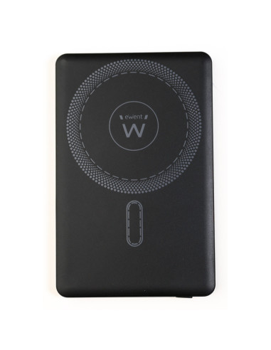 Ewent EW1160 batería externa Polímero de litio Cargador inalámbrico Negro