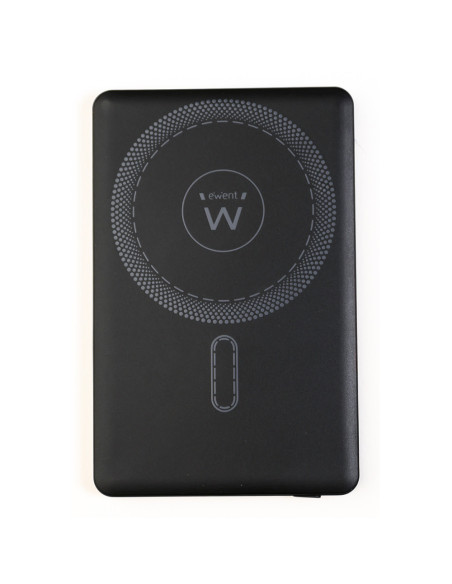 Ewent EW1160 batería externa Polímero de litio Cargador inalámbrico Negro
