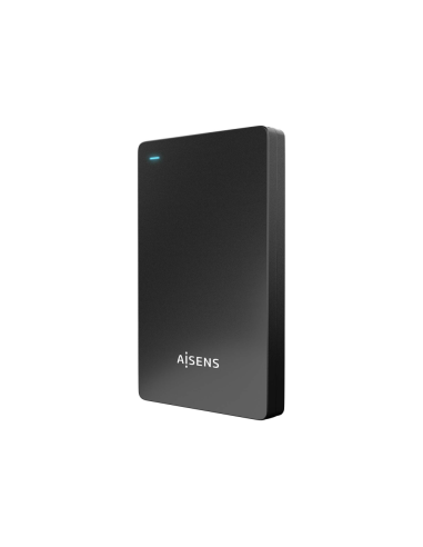 AISENS ASE-2542B caja para disco duro externo Caja de disco duro (HDD) Negro 2.5"