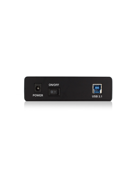 Ewent EW7056 caja para disco duro externo Caja de disco duro (HDD) Negro 3.5"