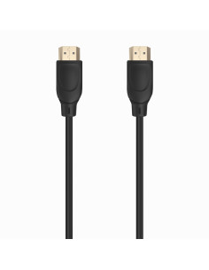 AISENS Cable HDMI V2.0 Premium Alta Velocidad / Hec 4K@60Hz 18Gbps, A/M-A/M, Negro, 0.5m
