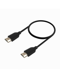 AISENS Cable HDMI V2.0 CCS Premium Alta Velocidad / Hec 4K@60Hz 18Gbps, A/M-A/M, Negro, 0.5m 2