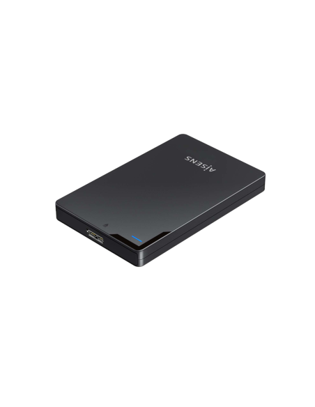 AISENS Caja Externa 2,5? 9.5mm SATA a USB 3.0/USB3.1 Gen1, Negra