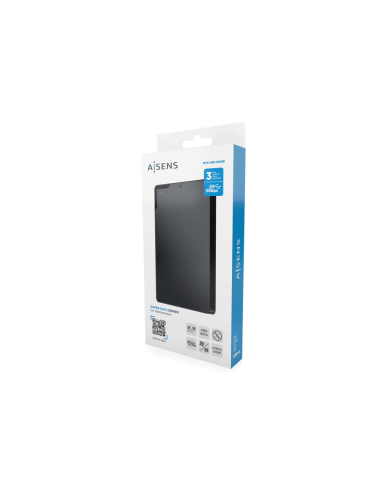 AISENS Caja Externa 2,5? 9.5mm SATA a USB 3.0/USB3.1 Gen1, Negra