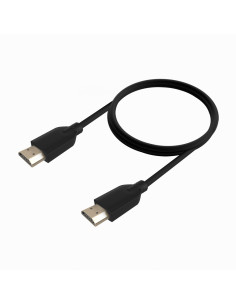 AISENS Cable HDMI V2.0 CCS Premium Alta Velocidad / Hec 4K@60Hz 18Gbps, A/M-A/M, Negro, 1.0m 2
