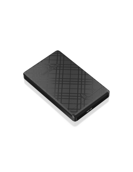 AISENS ASE-2522B caja para disco duro externo Carcasa de disco duro/SSD Negro 2.5"