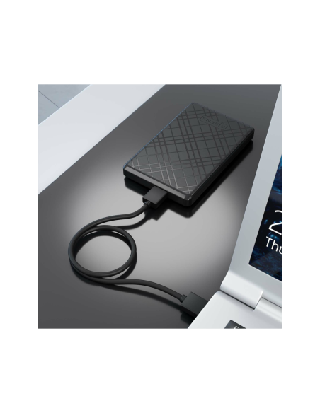 AISENS ASE-2522B caja para disco duro externo Carcasa de disco duro/SSD Negro 2.5"