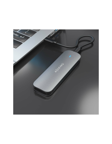 AISENS ASM2-006GRY caja para disco duro externo Caja externa para unidad de estado sólido (SSD)