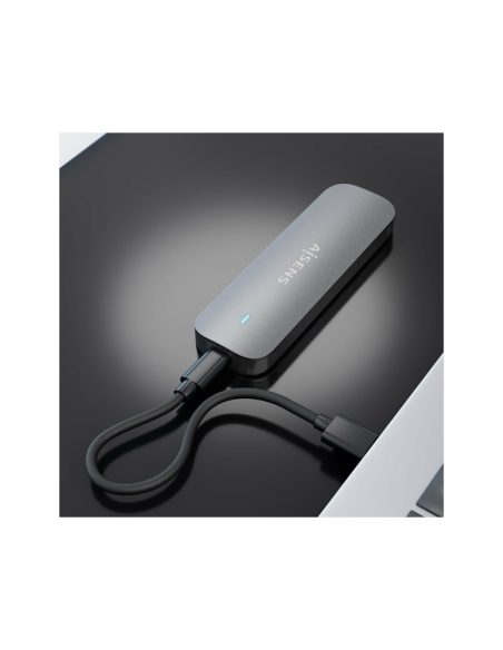 AISENS ASM2-006GRY caja para disco duro externo Caja externa para unidad de estado sólido (SSD)