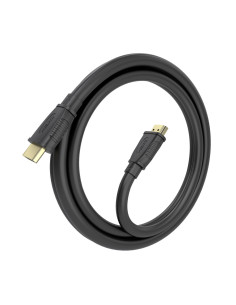 AISENS Cable HDMI V2.1 CCS Ultra Alta Velocidad / HEC 8K@60Hz 48Gbps, A/M-A/M, Negro, 2.0m 2