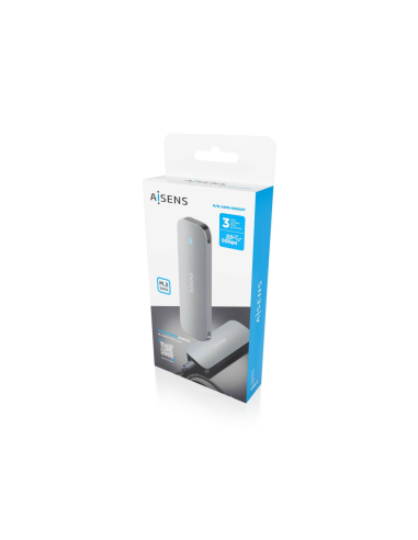 AISENS ASM2-006GRY caja para disco duro externo Caja externa para unidad de estado sólido (SSD)