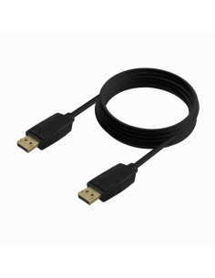 AISENS Cable DISPLAYPORT V1.2 CCS 4K@60Hz, DP/M-DP/M, Negro, 5.0m 2