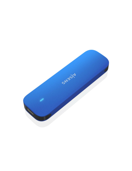 AISENS ASM2-026BLU caja para disco duro externo Caja externa para unidad de estado sólido (SSD) Azul M.2