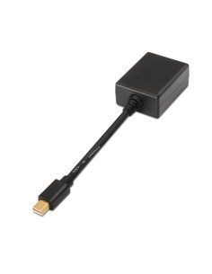 AISENS A125-0135 adaptador de cable de vídeo 0,15 m Mini DisplayPort VGA Negro 2