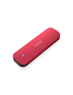 AISENS ASM2-027RED caja para disco duro externo Caja externa para unidad de estado sólido (SSD) Rojo M.2 2