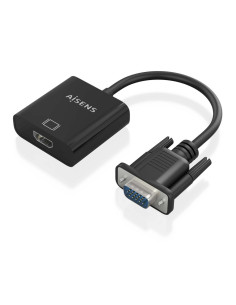 AISENS A115-0873 adaptador de cable de vídeo 0,2 m HDMI + 3.5mm + Micro-USB Type-B VGA (D-Sub)