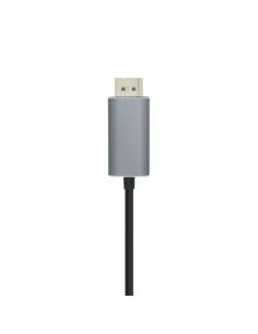 AISENS Cable conversor USB-C a Displayport 4K@60HZ, USB-C/M-DP/M, Negro, 0.8m 2