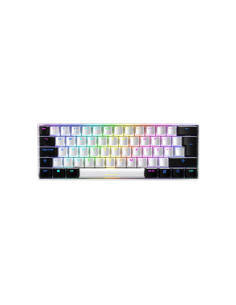 Sharkoon SGK50 S4 teclado Juego RF inalámbrica + USB QWERTY Portugués Blanco