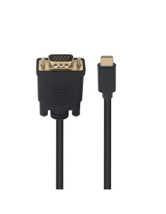 Ewent EC1052 adaptador de cable de vídeo 1,8 m USB Tipo C VGA (D-Sub) 2