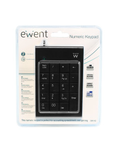 Ewent EW3102 teclado numérico PC/servidor USB Negro 2