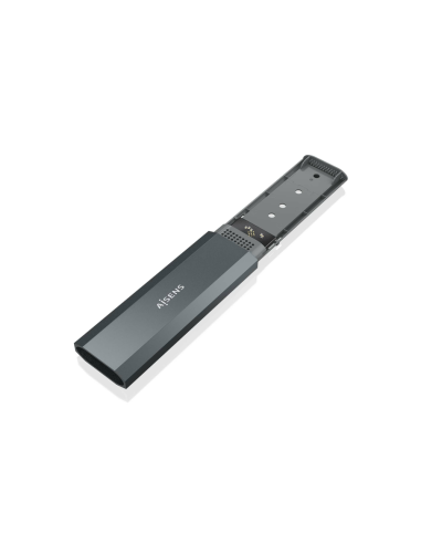 AISENS ASM2-029GR caja para disco duro externo Caja externa para unidad de estado sólido (SSD)