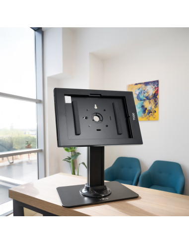TooQ Marco Antirrobo para Tablets de 12,4” a 13”, Negro