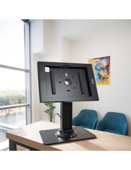 TooQ Marco Antirrobo para Tablets de 12,4” a 13”, Negro