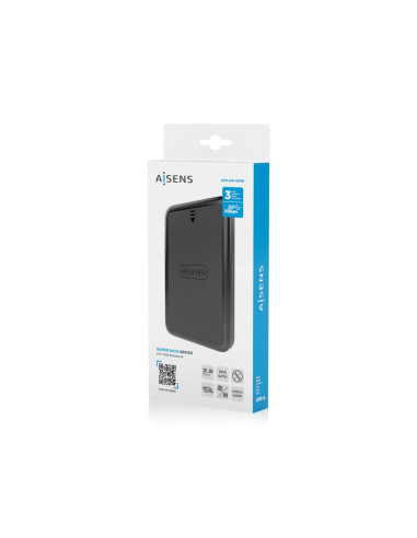 AISENS ASE-2519B caja para disco duro externo Carcasa de disco duro/SSD 2.5"