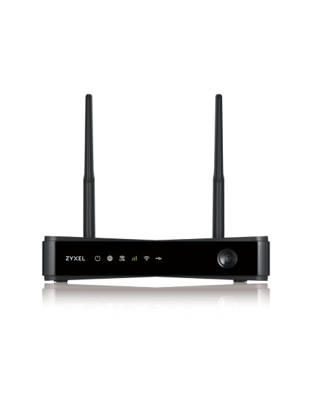 Zyxel LTE3301-PLUS router inalámbrico Gigabit Ethernet Doble banda (2,4 GHz / 5 GHz) 4G Negro