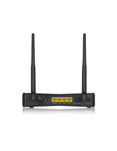 Zyxel LTE3301-PLUS router inalámbrico Gigabit Ethernet Doble banda (2,4 GHz / 5 GHz) 4G Negro