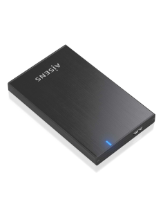 AISENS ASE-2527B caja para disco duro externo Carcasa de disco duro/SSD 2.5" 2