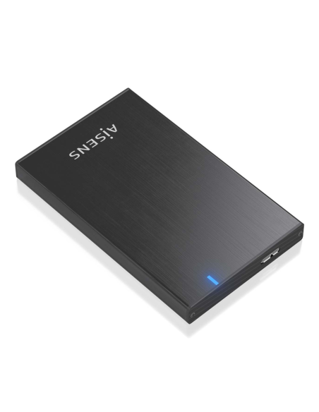 AISENS ASE-2527B caja para disco duro externo Carcasa de disco duro/SSD 2.5"