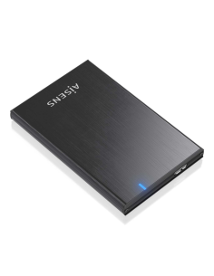 AISENS ASE-2528B caja para disco duro externo Carcasa de disco duro/SSD 2.5" 2