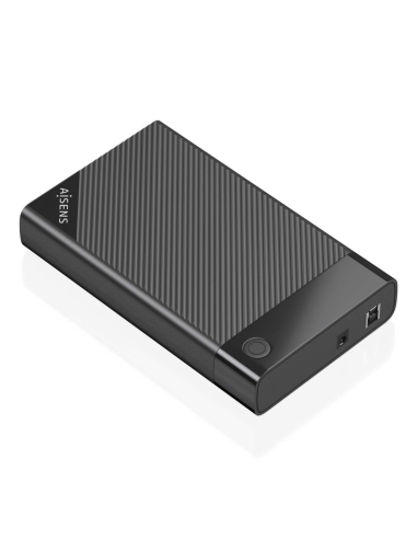 AISENS ASE-3529B caja para disco duro externo Caja de disco duro (HDD) Negro 3.5"