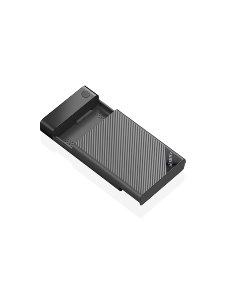 AISENS ASE-3529B caja para disco duro externo Caja de disco duro (HDD) Negro 3.5"