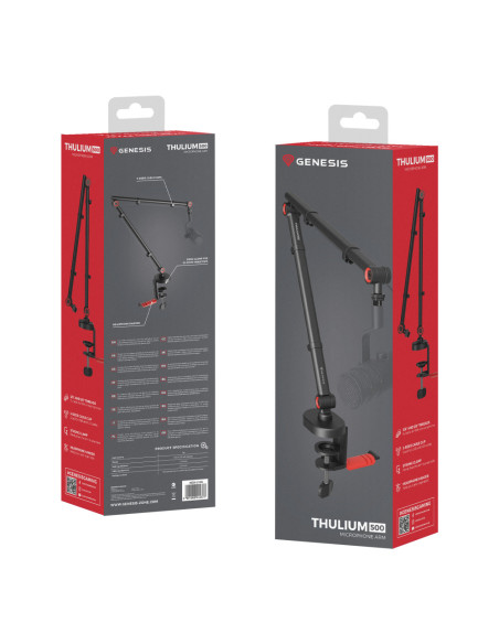 GENESIS NGM-2156 soporte para micrófono Soporte de brazo para micrófono