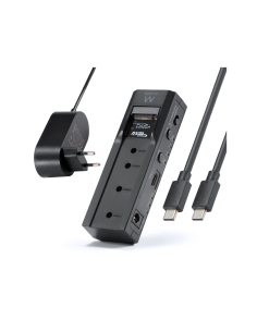 Ewent EW7065 caja para disco duro externo Carcasa de disco duro/SSD Negro 2.5/3.5"