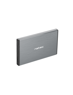 NATEC Rhino GO Carcasa de disco duro/SSD Gris 2.5"