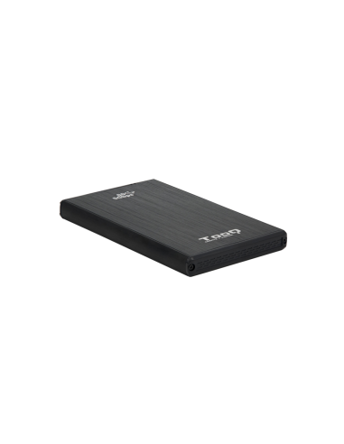 TooQ TQE-2522B caja para disco duro externo Caja de disco duro (HDD) Negro 2.5"