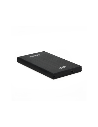 TooQ TQE-2522B caja para disco duro externo Caja de disco duro (HDD) Negro 2.5"