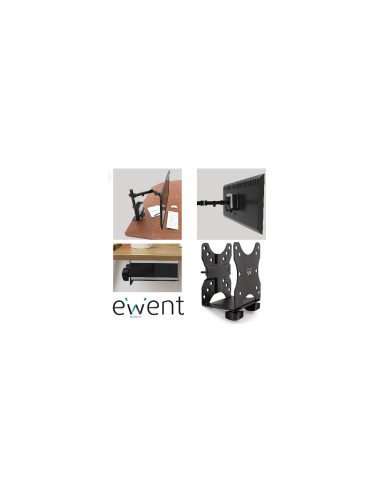 Ewent EW1517 soporte y montura para estación de trabajo/PC todo en uno 5 kg Negro