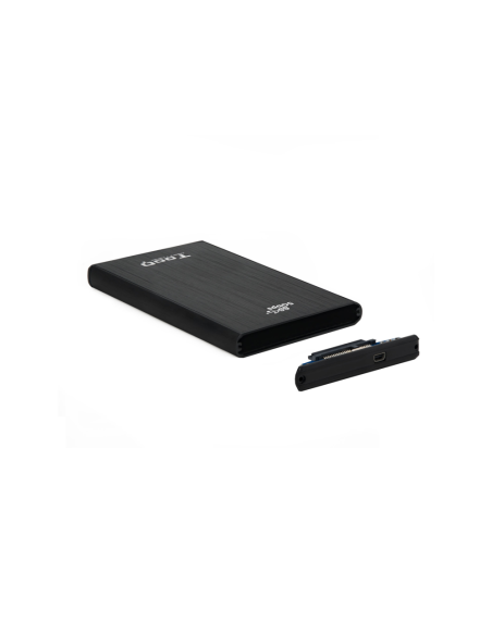 TooQ TQE-2522B caja para disco duro externo Caja de disco duro (HDD) Negro 2.5"