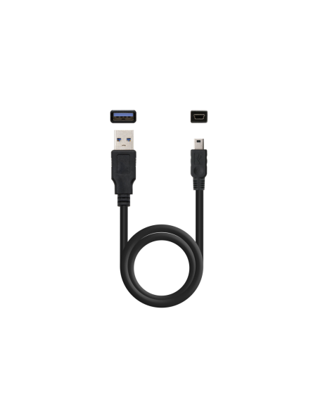 TooQ TQE-2522B caja para disco duro externo Caja de disco duro (HDD) Negro 2.5"